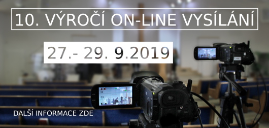 10. výročí on-line vysílání